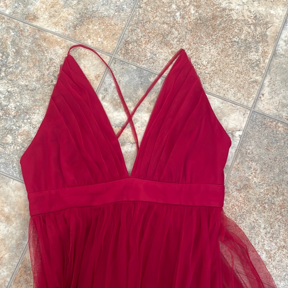 Formal Wine Red Dress